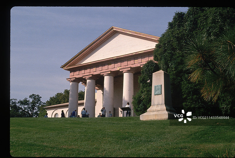 阿灵顿国家公墓的阿灵顿府图片素材