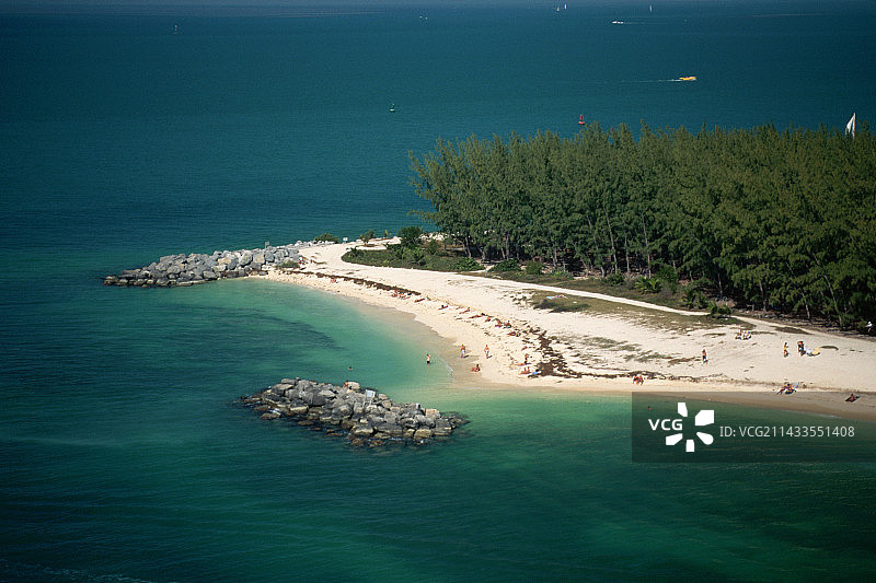 基韦斯特海滩图片素材