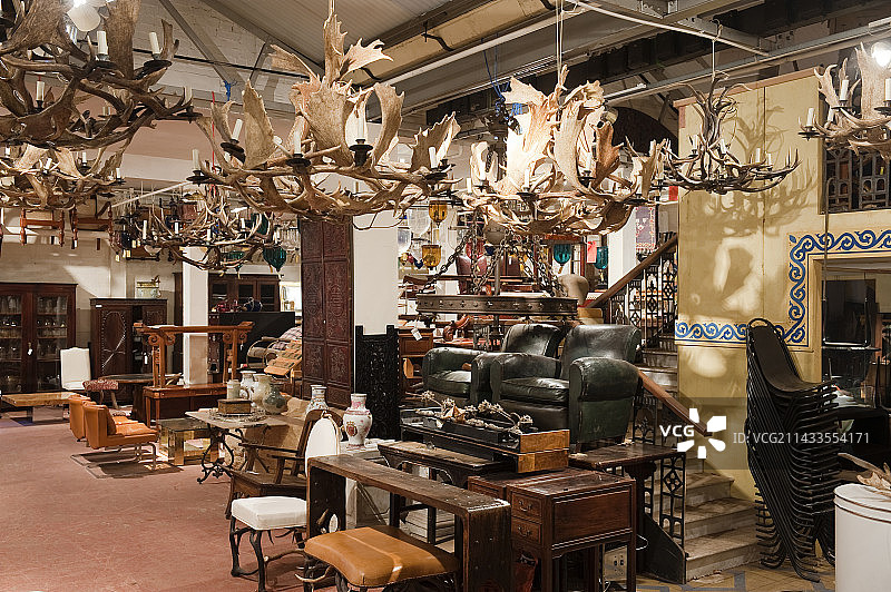 吉尼维尔古董店图片素材