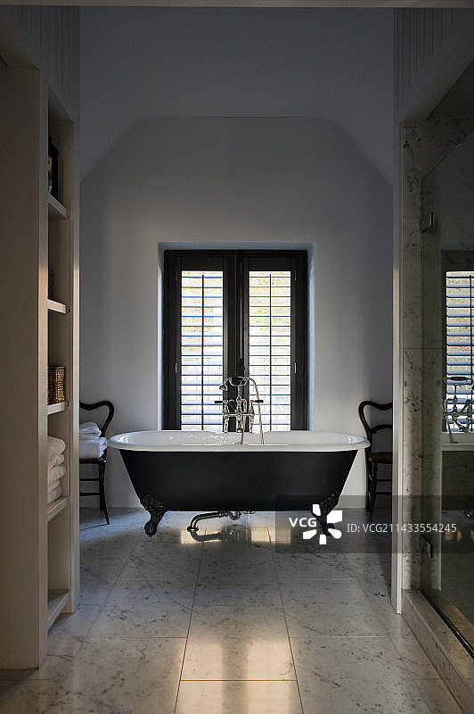 护林人小屋的圣诞节图片素材