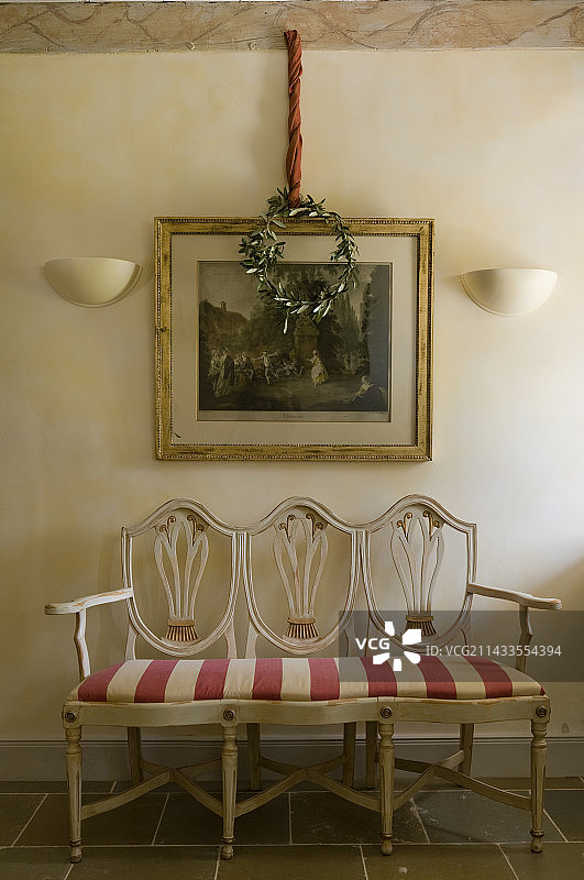 19世纪20年代德国农舍修复图片素材