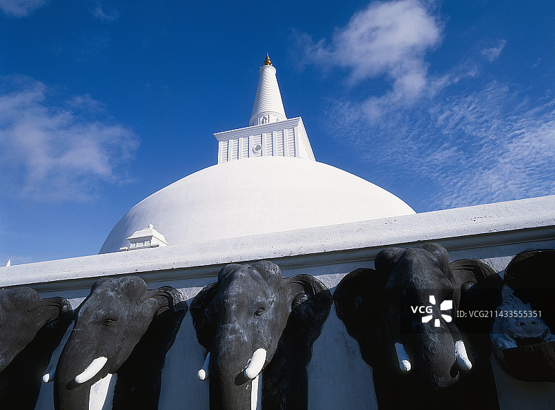 鲁万韦利萨亚佛塔图片素材