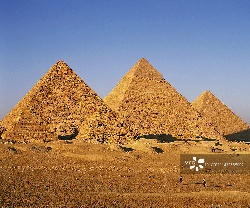 吉萨金字塔图片素材