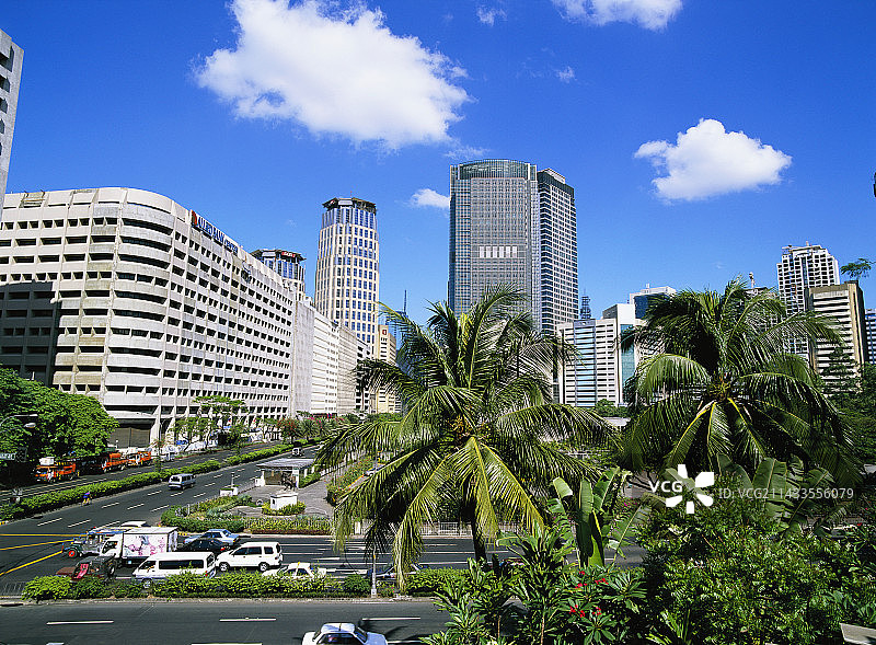 马尼拉马卡蒂区图片素材