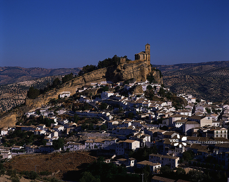 西班牙蒙特弗里奥景色图片素材