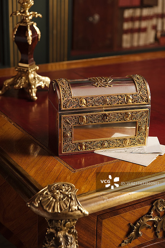 吉尼维尔的古董店图片素材