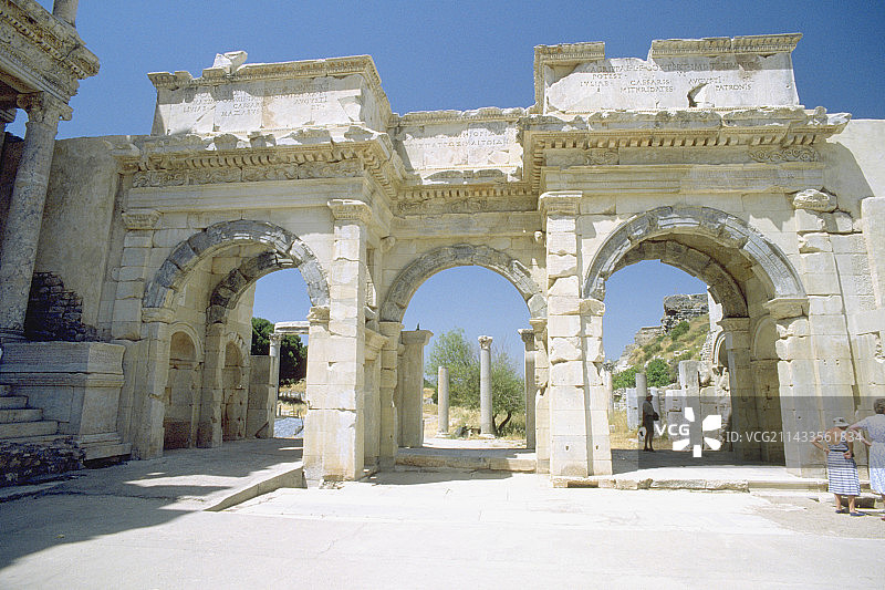 以弗所的马扎乌斯和米特里达梯之门图片素材