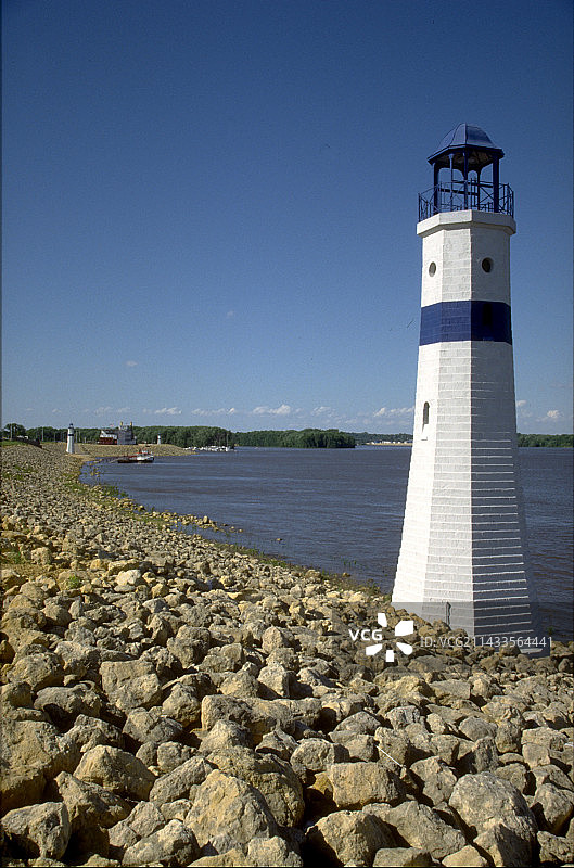 灯塔群图片素材