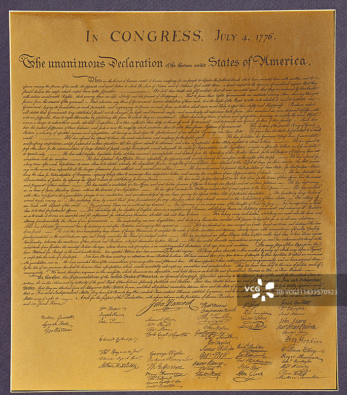 独立宣言图片素材