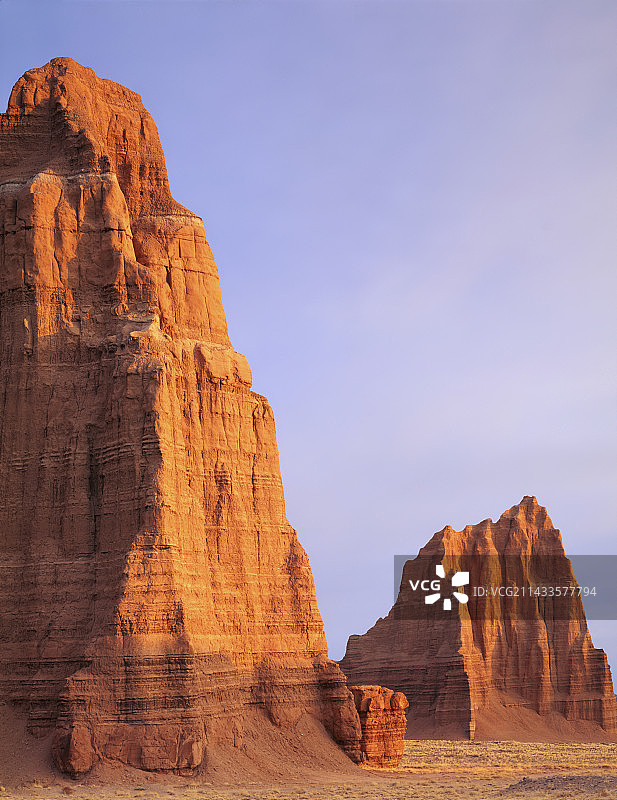 月亮神庙和太阳神庙图片素材