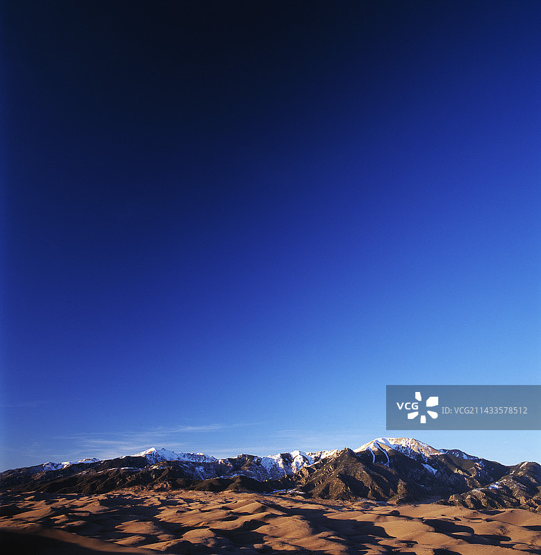 大沙丘国家纪念地图片素材