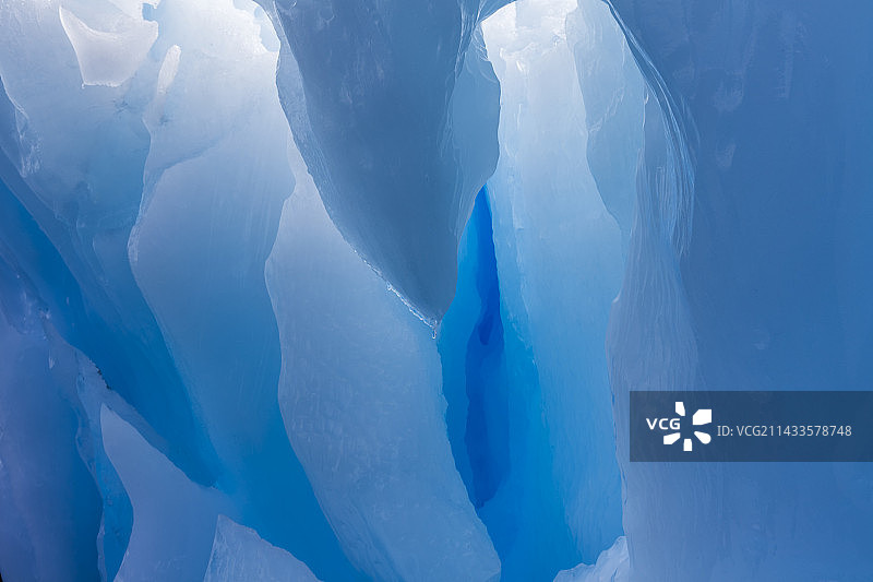 蓝色冰山图片素材