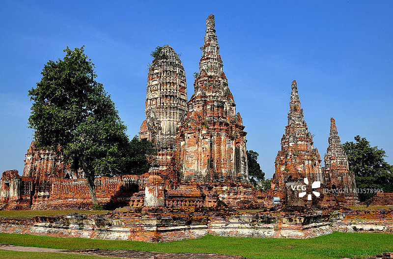 泰国阿育塔亚图片素材