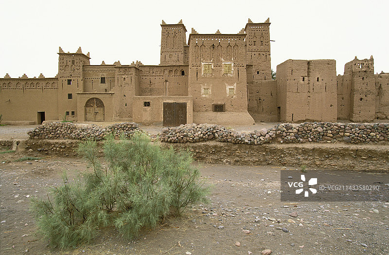 摩洛哥沙漠卡斯巴图片素材