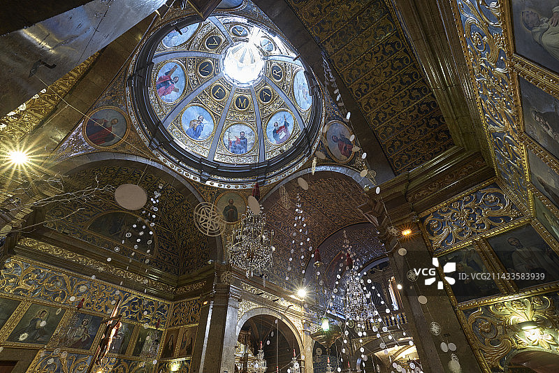 卢克圣殿修道院和朝圣地图片素材