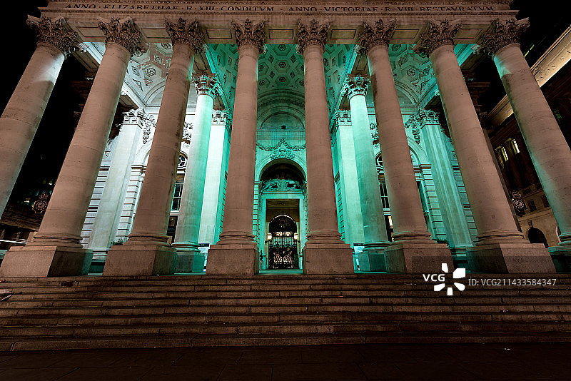 皇家交易所外部景观图片素材