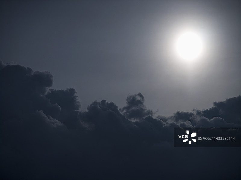 阴沉的天气，暴风雨即将来临图片素材