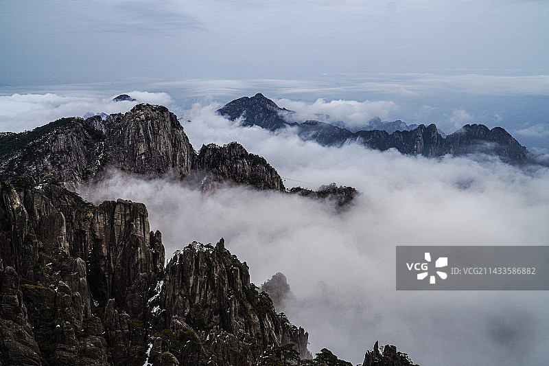 黄山云海图片素材