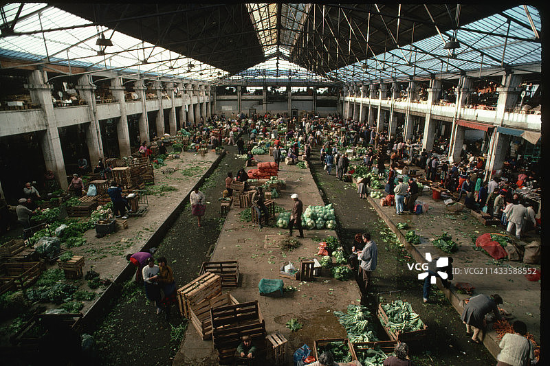 里斯本里贝拉市场图片素材