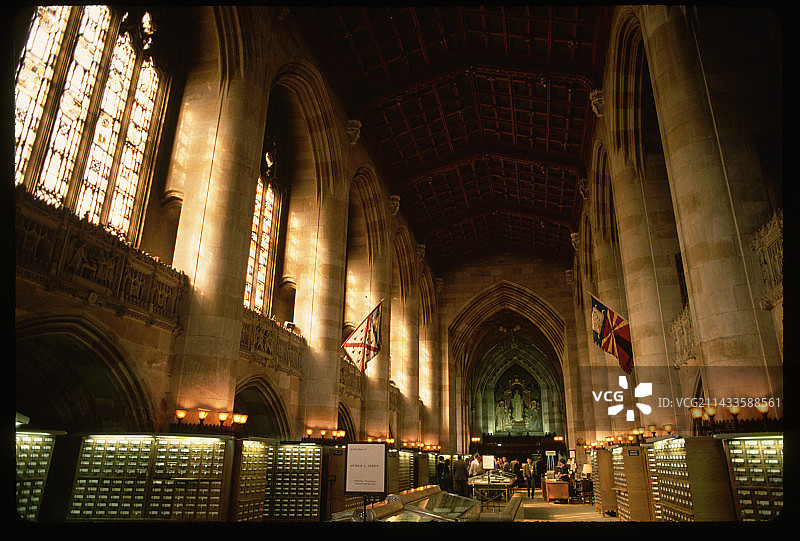 斯特林纪念图书馆图片素材