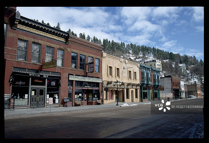 南达科他州Mainstreet Deadwood图片素材