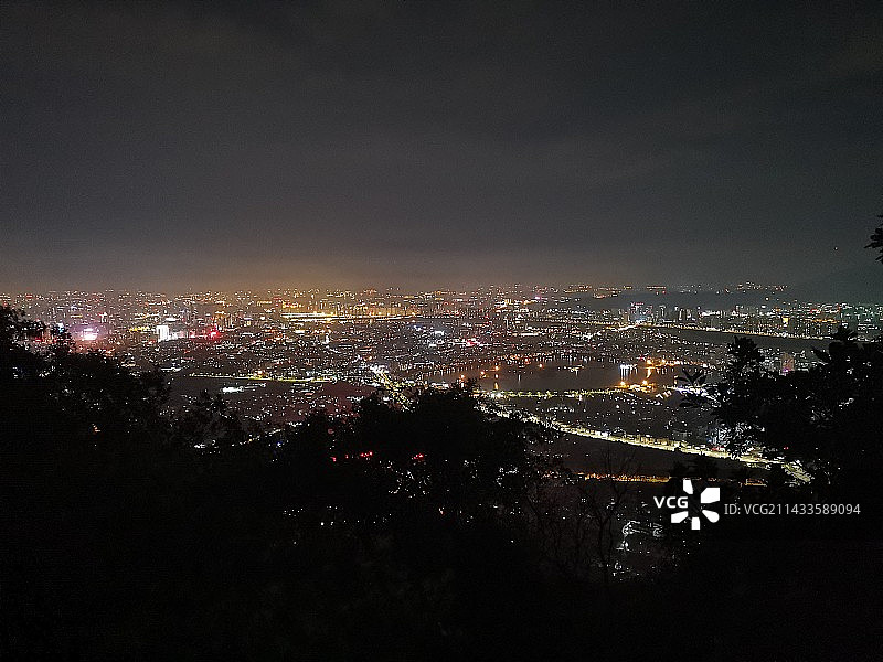 泉州清源山夜景图片素材