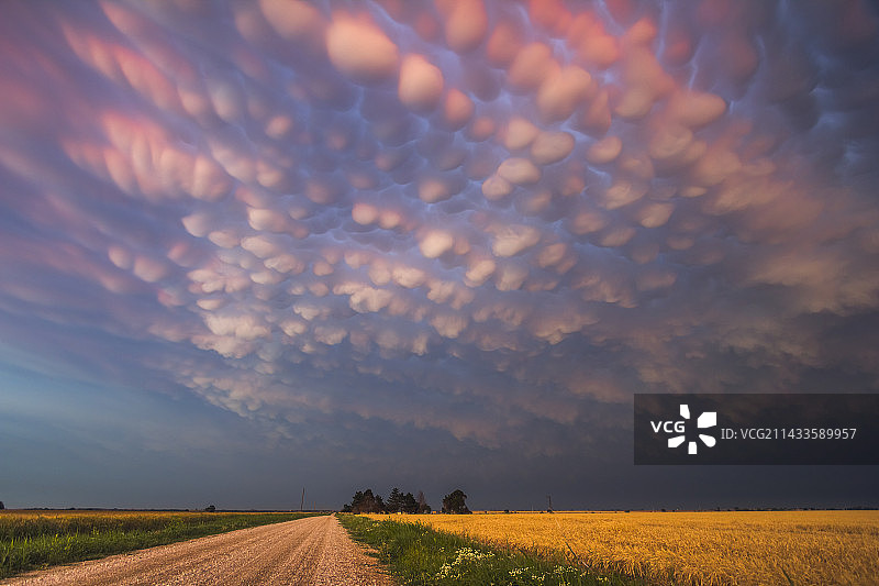 乳状云图片素材