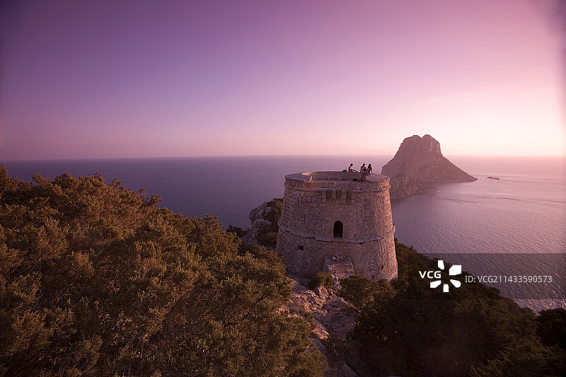 萨维纳塔，伊维萨岛埃斯 Vedra图片素材