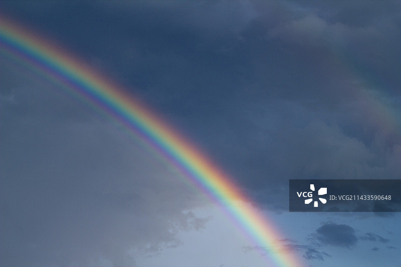 生动的内布拉斯加州彩虹图片素材