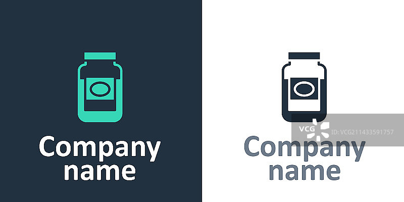 果酱罐图标标志设计图片素材