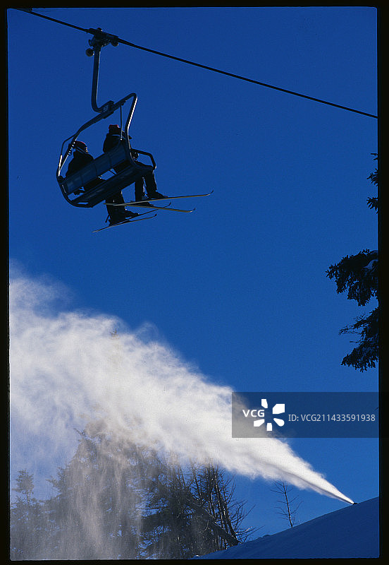 人工降雪喷枪图片素材
