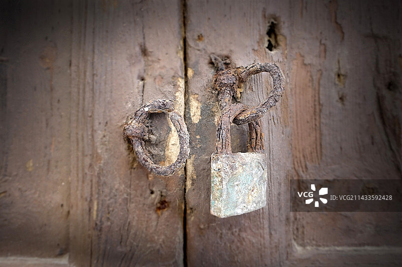 古老的门图片素材