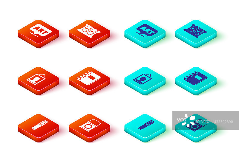 马克笔、油漆桶、图片螺旋图片素材