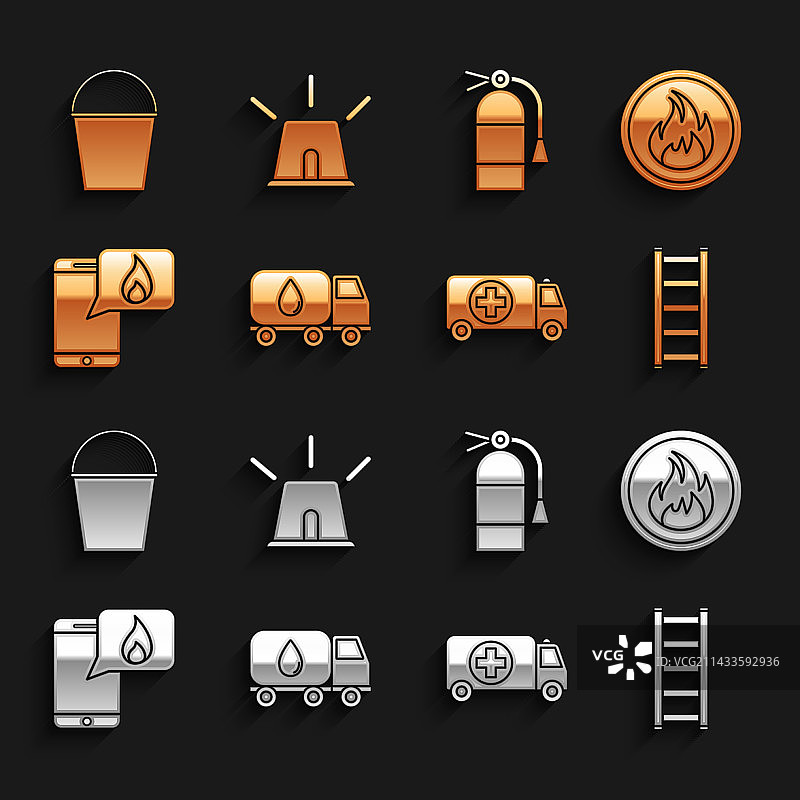 送水车火焰逃生设置图片素材