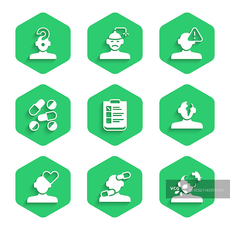 心理测试镇静药片解决方案图片素材