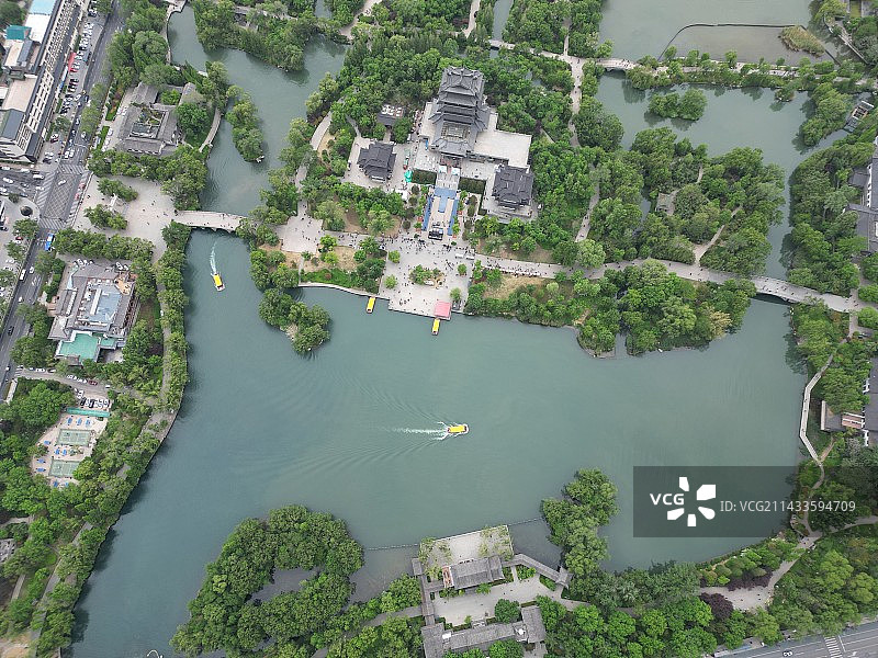 济南-大明湖图片素材