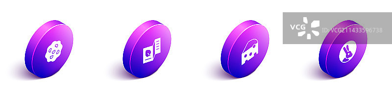 素食饼干2.5D模型图片素材