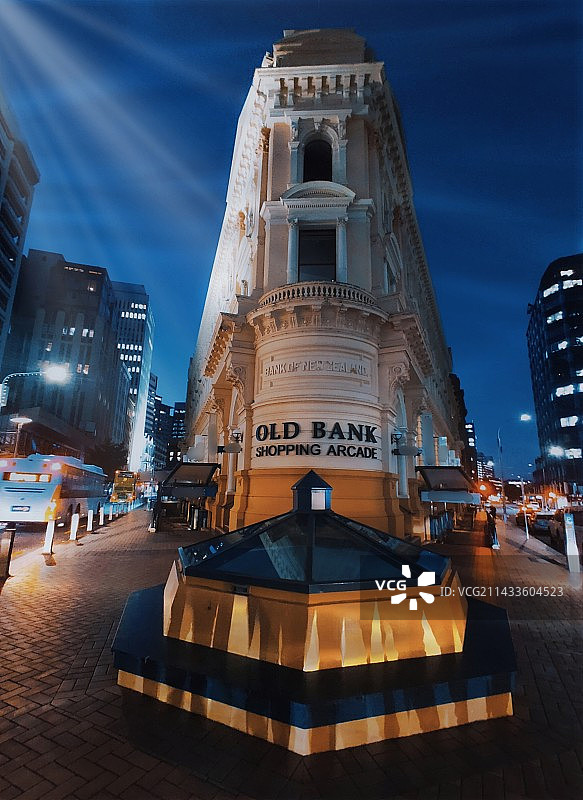 惠灵顿旧银行图片素材