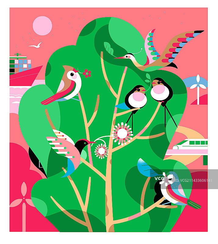 减少环境风险需要全球合作，如果没有中国的积极支持不可能成功。图片素材