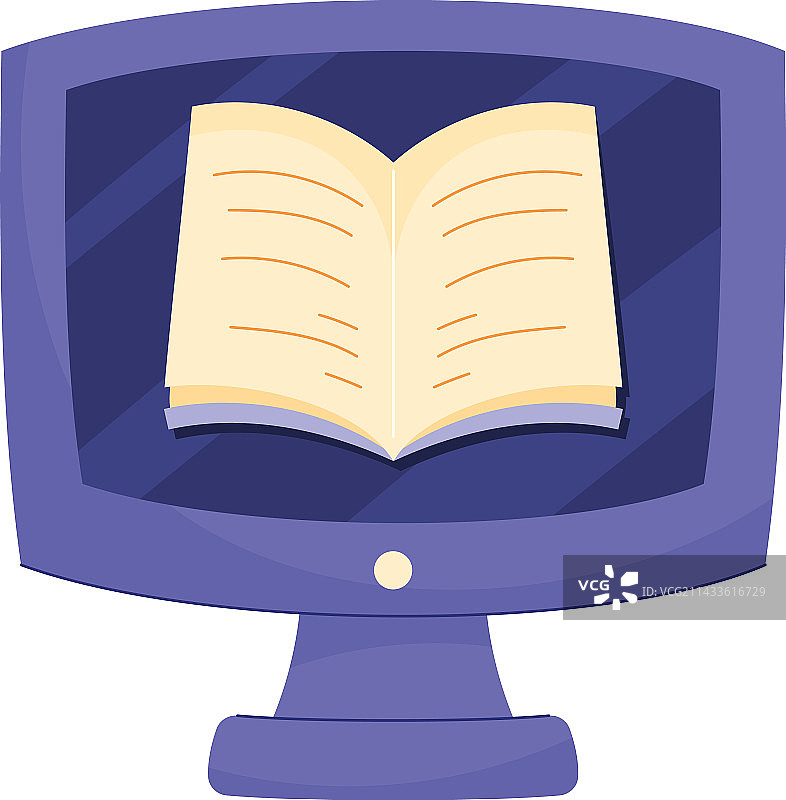 带有电子书的桌面图片素材