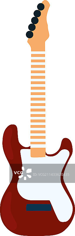 红色电吉他图片素材