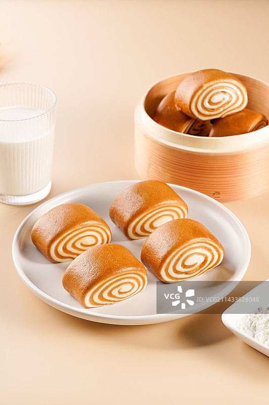 红糖馒头图片素材