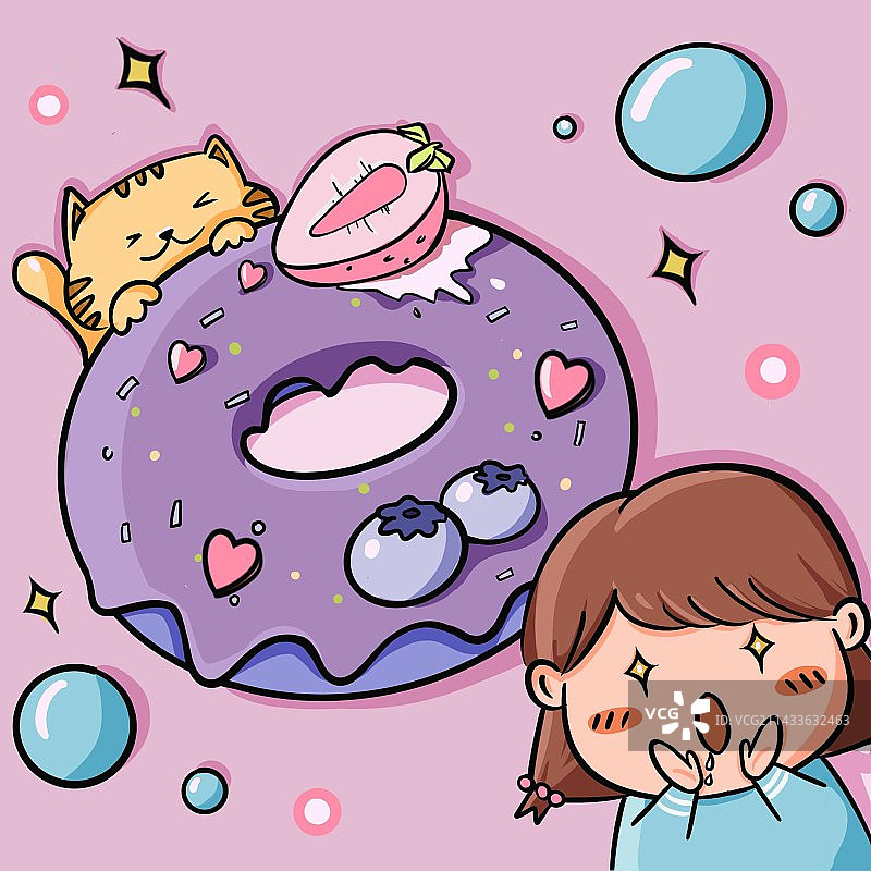 甜甜圈图片素材