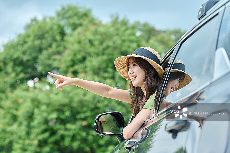 韩国旅游景点旅行者图片素材