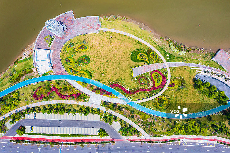 佛山市顺德区大良街道智谷公园图片素材