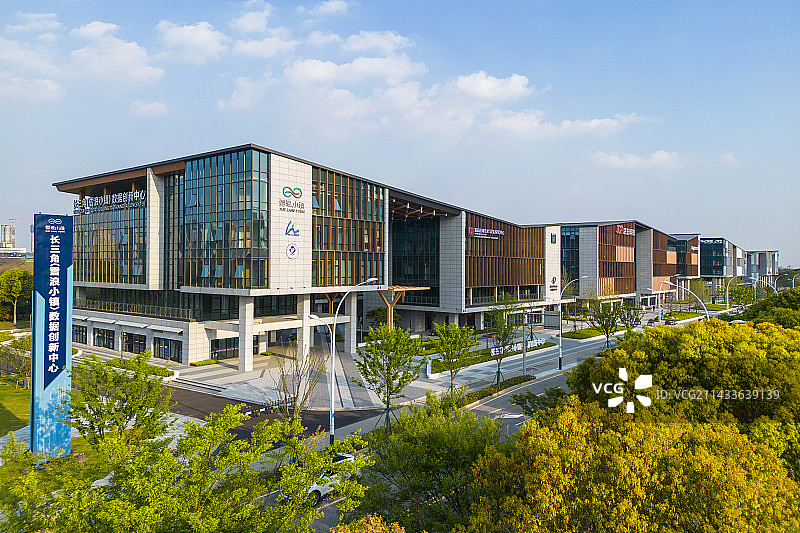 无锡数字创新中心——雪浪小镇图片素材