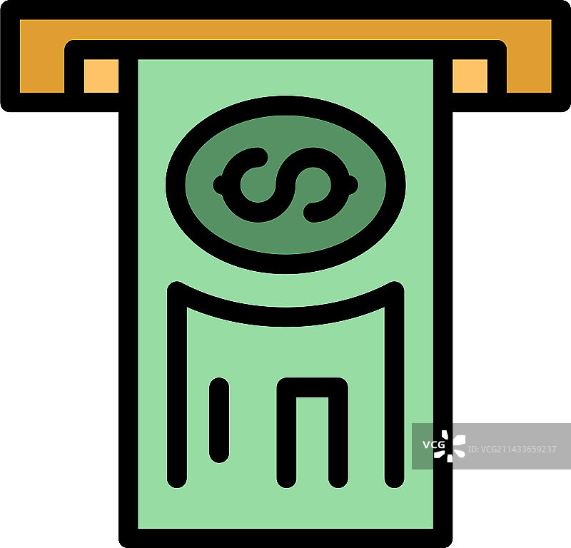 补偿现金图标（扁平）图片素材