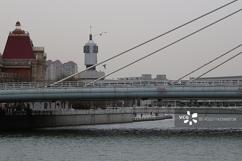 天津的钟图片素材