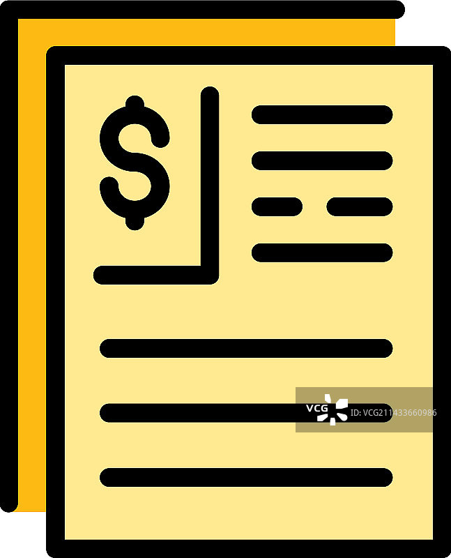 金融纸币效果图标图片素材