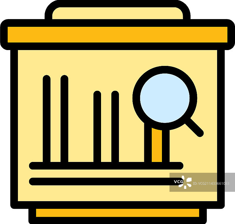 banner市场调研扁平图标图片素材